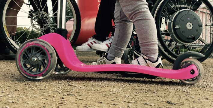 Comme sur des roulettes